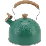 Bouilloire sifflante, capacit� de 2, 5 l, th�i�re en acier inoxydable pour faire bouillir l'eau - eosnow ...