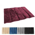 Bouillotte, coussin chauffant 45 x 30 cm pour le dos ou autres parties du corps - prune - vivezen