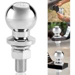 Boule d'attelage 3, 5t 50mm attache remorque avec pas de vis 22mm, robuste pour tracteur, remorque, v�hicules ...