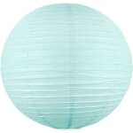 Boule papier 50cm aqua marine