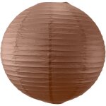 Boule papier 50cm chocolat