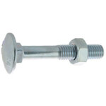 Boulon carriage ultima trcc 10x180 mm classe 4. 8 zingu� - bo�te de 25