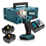 Boulonneuse � chocs 18v 1 / 2' 190 nm (2x3, 0 ah) en makpac makita dtw190rfj