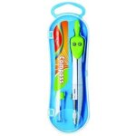 Boussole standard keyroad dans un étui en graphite de couleurs mélangées Boussole standard keyroad dans un étui en graphite de couleurs mélangées