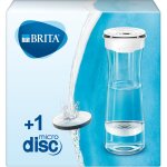 Bouteille filtrante brita blanc graphite avec 1 filtre microdisc inclus