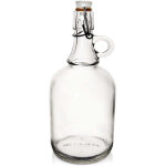 Bouteille avec clip en verre 500 ml
