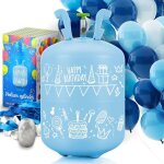 Bouteille dhelium 020 m3 avec ballons et ruban ricokids Bouteille dhelium 020 m3 avec ballons et ruban ricokids