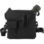 Bouteille d'eau d'extrieur 1, 5 l grande capacit portable bouteille d'eau de camping plate avec sac ...