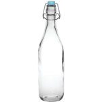 Bouteille d'eau en verre 1 l - lot de 6 - olympia