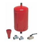 Thermador ? bouteille d'injection pour chauffage ? 12 l ? acier laqu� rouge ? dimensions � 220 mm x hauteur ...