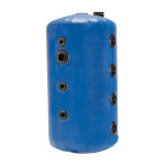 Thermador - bouteille de m�lange pose murale - capacit�: 100l - �450mm - hauteur 870mm - 4 piquages 1'1 ...