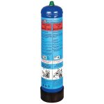 Bouteille d'oxyg�ne jetable en acier, 110 bar, 1l - 35750 - rothenberger