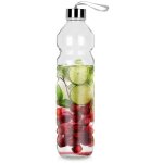 Bouteille en verre avec couvercle en metal - anti fuite pour boissons Bouteille en verre avec couvercle en metal - anti fuite pour boissons