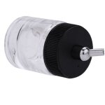 Bouteilles en verre transparentes pour a�rographe, bocaux avec couvercle, accessoires pour a�rographe, ...