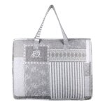 Boutis 220x240 avec 2 taies et sac arkansas gris