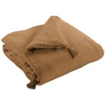 Boutis gaze de coton camel Boutis gaze de coton camel