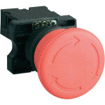 Bouton champignon d'arrêt d'urgence maxge rotation pour déverrouiller) 1nc Ø40 mm Bouton champignon d'arrêt d'urgence maxge rotation pour déverrouiller) 1nc Ø40 mm