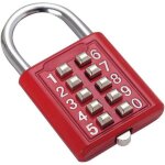 Bouton combinaison cadenas de s�curit� serrure num�rique valise coffre � bagages porte tiroir bo�te outils ...