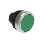 Bouton  impulsion lovato platinum ras vert lpcb103