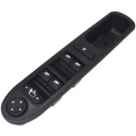 Bouton l�ve vitre 207, interrupteur commande platine leve vitre �lectrique 6554. qg 6490. eh, 17 pins ...