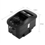 Bouton de lve - vitre lectrique interrupteur de commande de rtroviseur latral professionnel pour ...