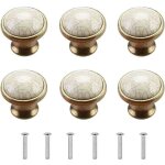 Bouton meuble boutons de porte de placard 6 pi�ces bouton de meuble porcelaine bouton de meuble vintage ...