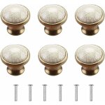 Bouton meuble boutons de porte de placard 6 pi�ces bouton de meuble porcelaine bouton de meuble vintage ...