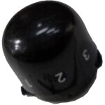 Bouton noir grille pain