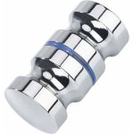 Bouton de porte de douche poignée de porte rondes en alliage d'aluminium pour salle de bain porte en ... Bouton de porte de douche poignée de porte rondes en alliage d'aluminium pour salle de bain porte en ...