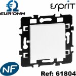 Bouton poussoir anthracite (61902)