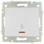 Bouton poussoir lumineux 10a 250v s. europa solera erp04ilqc