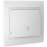 Bouton poussoir sonnette 10a 250v s. europa solera erp03u Bouton poussoir sonnette 10a 250v s. europa solera erp03u
