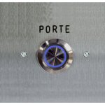 Bouton poussoir de sortie no / nf lumineux 90x90, urmet, r�f. ba / of / 90