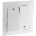 Bouton poussoir volet roulant - blanc - orys - zenitech