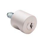 Bouton pour serrure espagnolette - longueur : 30 mm - d�cor : nickel� ojmar