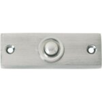 Bouton de sonnette 1x heidemann 70402 nickel 24 v / 1 a
