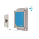 Bouton supplmentaire dport sans - fil 300m extrieur autonome bouton chrom + metteur (gamme da600 ...