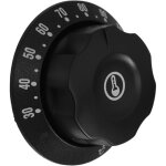 Bouton de thermostat pour cuisini�re �lectrique et gaz r�glable 30 - 110�c mat�riau r�sistant � la chaleur ...