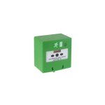 Bouton - bris de glace - vert - aiphone bdv
