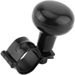 Fitags - bouton de volant de voiture, poigne universelle boule noire de poigne de volant robuste de ...
