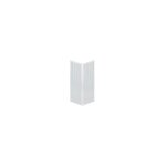 Cabine de douche d'angle 'luna' 2 portes extensibles en pvc - cm. minimo70 / 80xminimo70 / 80x185h