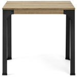 Box furniture - table salle � manger bristol. style industriel vintage 70x70x75 cm.