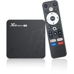 [jamais utilis] box tv android 14, 2 go ram 16 go rom tv box 4k hdr10 rk3518 quad - core, ethernet 100 ...