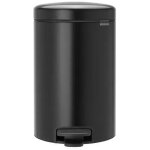 Brabantia 113741 poubelle 12 l noir Brabantia 113741 poubelle 12 l noir