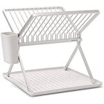 Brabantia �gouttoir � vaisselle pliable gris clair