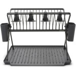 Brabantia grand �gouttoir pliable dark grey - sink side