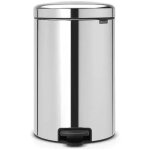 Brabantia poubelle 20 l brillant steel - new icon Brabantia poubelle 20 l brillant steel - new icon