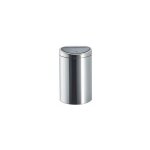 Brabantia - poubelle 40 litres touch bin ovale inox brillant Brabantia - poubelle 40 litres touch bin ovale inox brillant