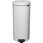 Brabantia - poubelle blanche 30 litres ronde  pdale