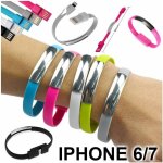 Bracciale ricarica cavo dati iphone 6 6 plus ipad 4 iphone 5 ip 7 sincronizza